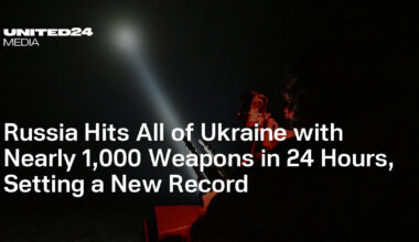 Russia Launches 982 Drones and Missiles in Record 24-Hour Attack on Ukraine — UNITED24 Media