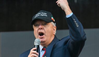 Trump’s Top Suck-Up Lindsey Graham Thirsts Over Americans Dying in Iran