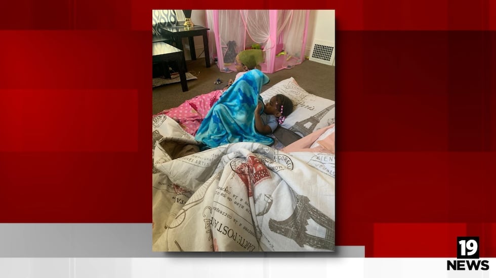 10-year-old Amor Wilson and 8-year-old Mila Chatman