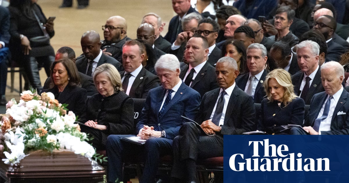 Jesse Jackson hailed as ‘ambassador of hope’ at memorial attended by Clintons, Obama and Biden | Jesse Jackson