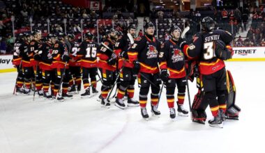 Wranglers put up commanding win against Moose on throwback night