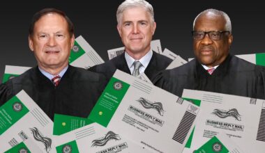 The Alito wing of the Supreme Court sounds sold on Trump’s voter fraud lies.