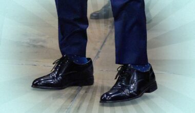 The absurd reason Marco Rubio is wearing too-big shoes.