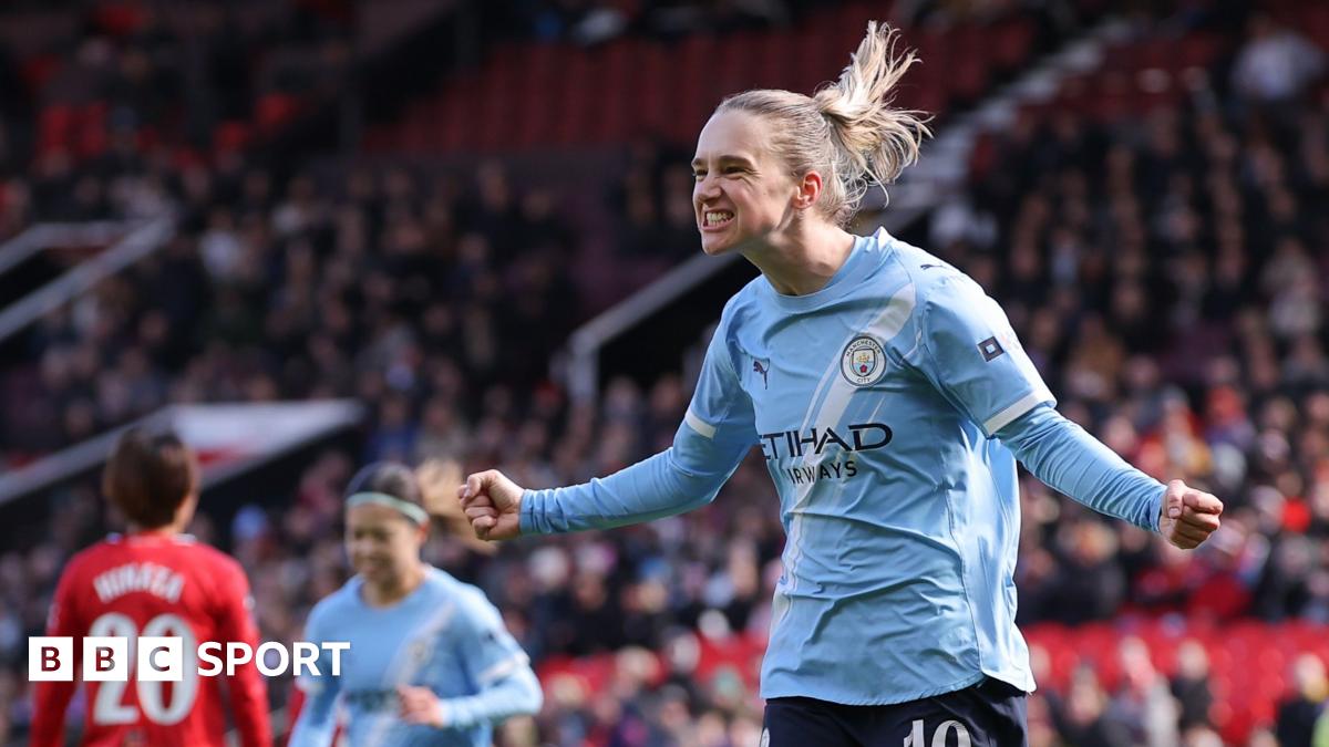 Manchester United 0-3 Manchester City: Vivianne Miedema scores twice