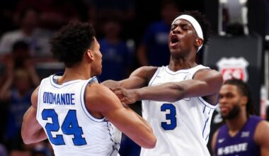 BYU routs Kansas State 105-91 in Big 12 tournament's first round – Deseret News