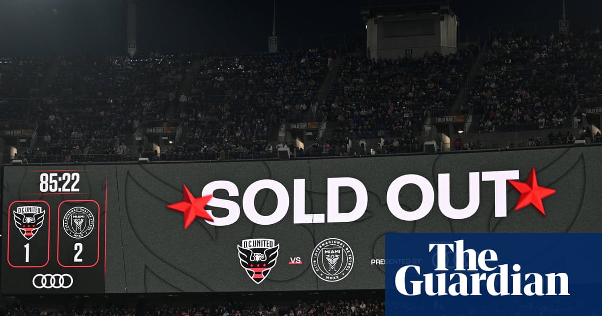 72,000 fans turned up to watch DC United. But only Messi’s Inter Miami dazzled | MLS