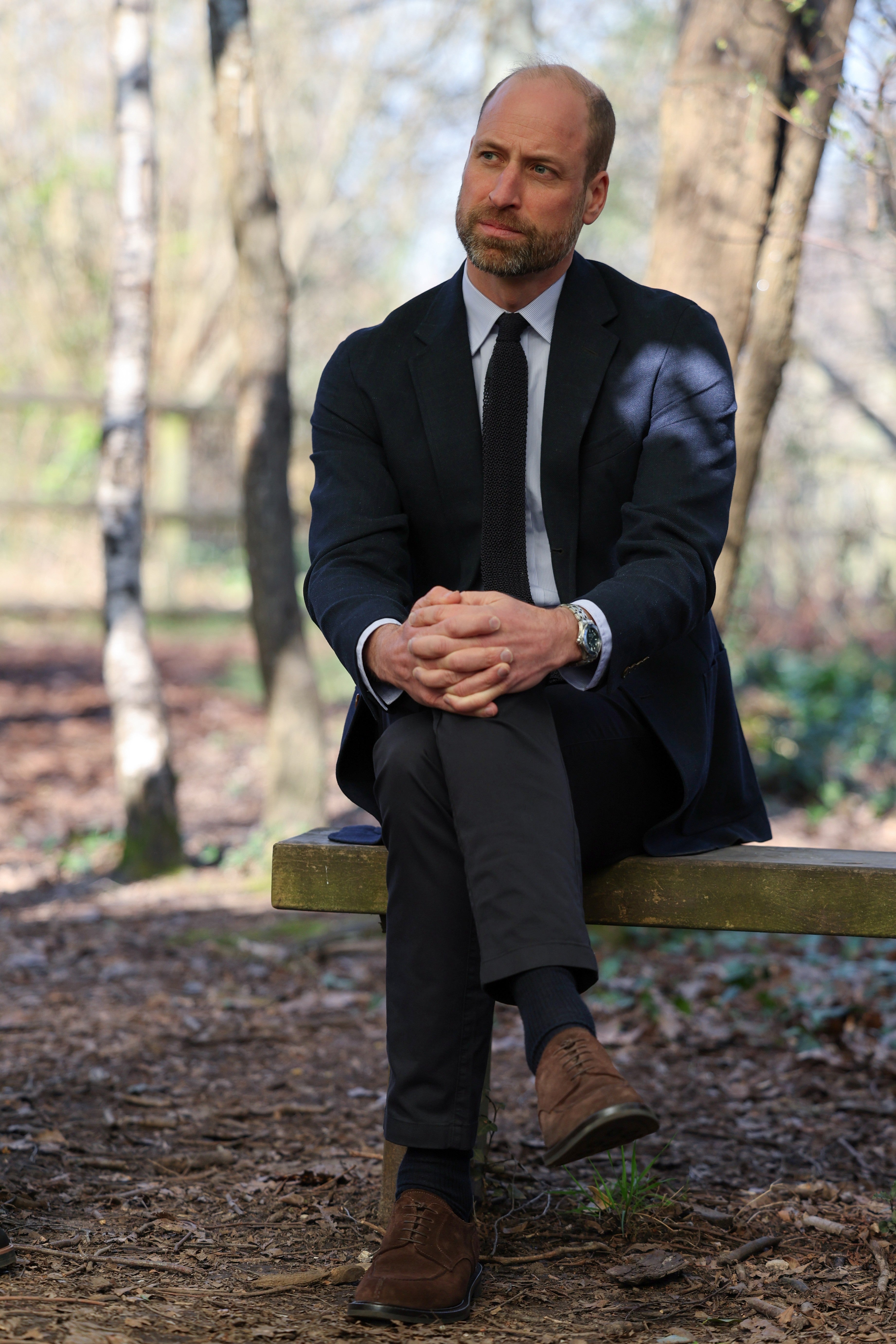 William is not a regular churchgoer like his father