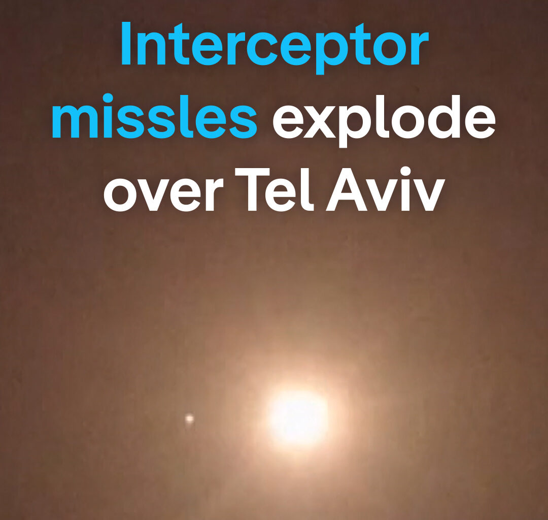 Interceptor missiles lit up the sky over Tel Aviv overnight. Israel has come under regular aerial attacks since it launched its war on Iran. Recent barrages damaged buildings and vehicles. Twelve people have died in Israel in the first two weeks of the war. At least 2000 people have been killed in Iran and Lebanon by US-Israeli bombings. #dwnews