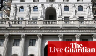 Bank of England chief economist warns ‘upside risks’ to inflation are rising due to Iran war – business live | Business