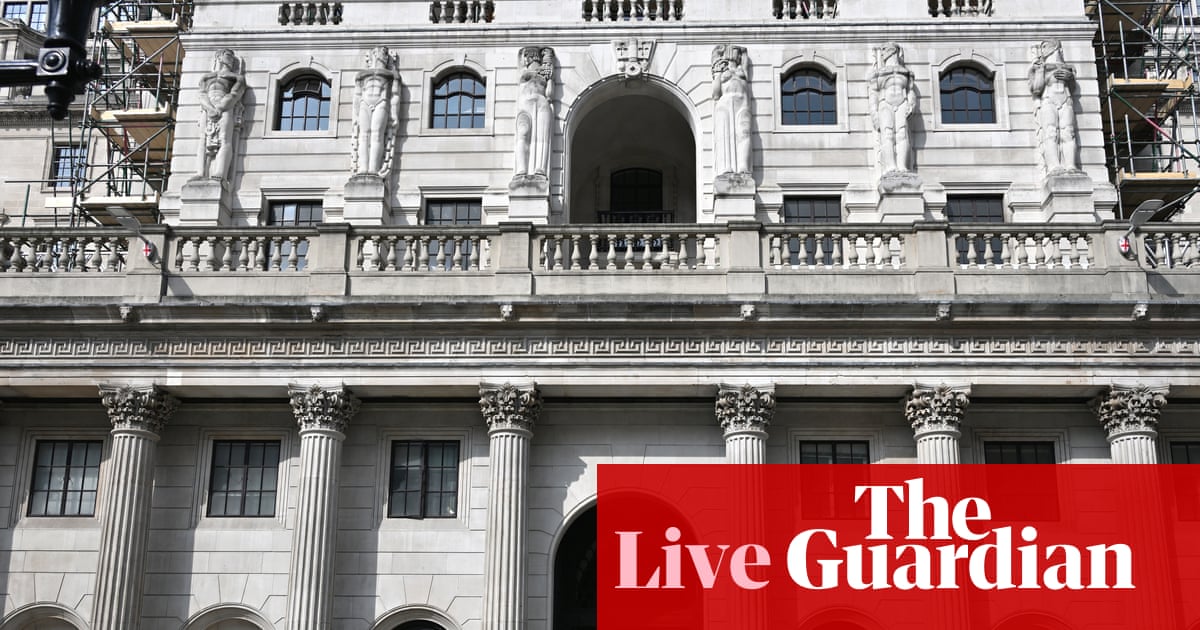 Bank of England chief economist warns ‘upside risks’ to inflation are rising due to Iran war – business live | Business