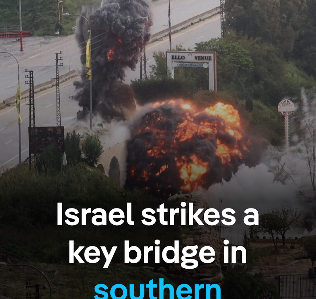 Israel struck and destroyed the Qasmiyeh bridge over the Litani River, a key route connecting southern Lebanese villages to the rest of the country. Israel said the bridge was being used by Hezbollah to move fighters and weapons. The strike followed an order from Defense Minister Israel Katz to destroy all bridges over the Litani River and accelerate the demolition of Lebanese homes near the Israeli border. Lebanon’s president called the targeting of bridges a “dangerous escalation” and a “prelude to a ground invasion.” #dwnews