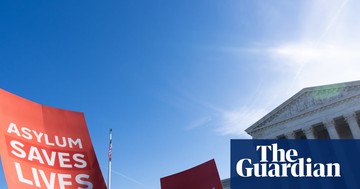 US supreme court appears sympathetic to Trump administration in asylum case | US supreme court