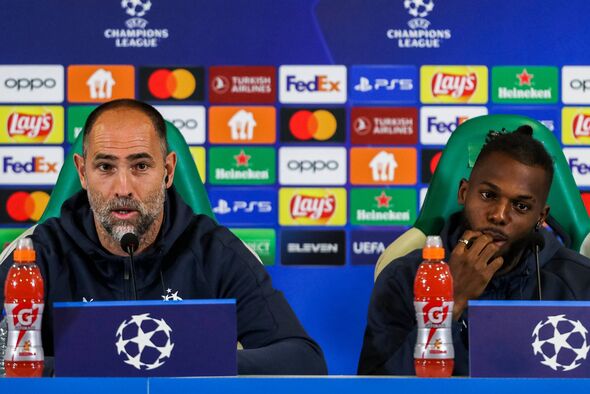 Igor Tudor (L) and Nuno Tavares Igor Tudor (L) and Nuno Tavares