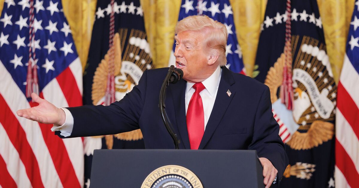 Worrying moment Donald Trump has memory lapse on live TV | TV & Radio | Showbiz & TV