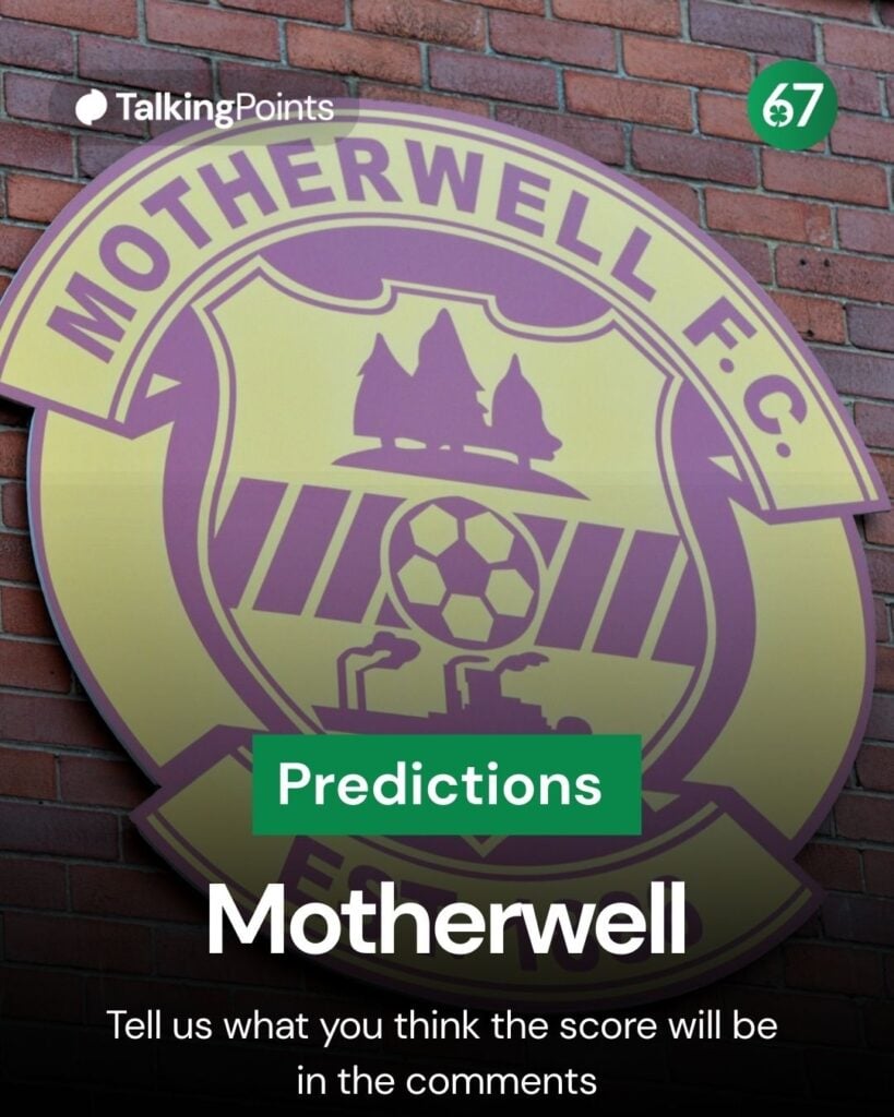 A general view of the Motherwell badge outside Fir Park