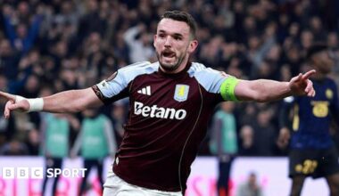 Aston Villa 2-0 Lille (3-0 agg): Villa finish off Lille to reach Europa League last eight