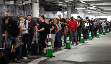 TSA Airport Chaos Amid Partial Government Shutdown: Photos, Wait Times