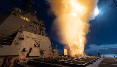 US Navy Destroyers Are Firing Top Interceptors to Down Iranian Missiles