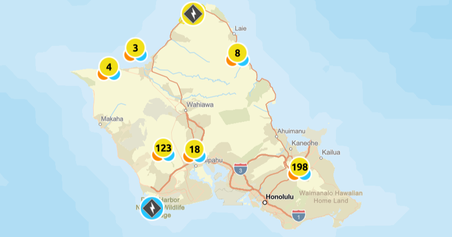 Over 64k Hawaiian Electric customers left in the dark amid Kona low storm; power continues to return to thousands | Local