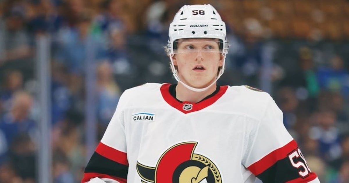 Ottawa Senators prospect Carter Yakemchuk named AHL Player of the Week