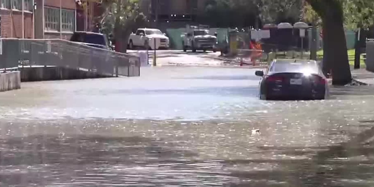 Another water main break floods Uptown streets as New Orleans infrastructure failures continue
