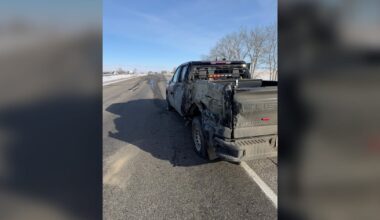 Sask. RCMP officer nearly struck by semi during traffic stop - CTV News