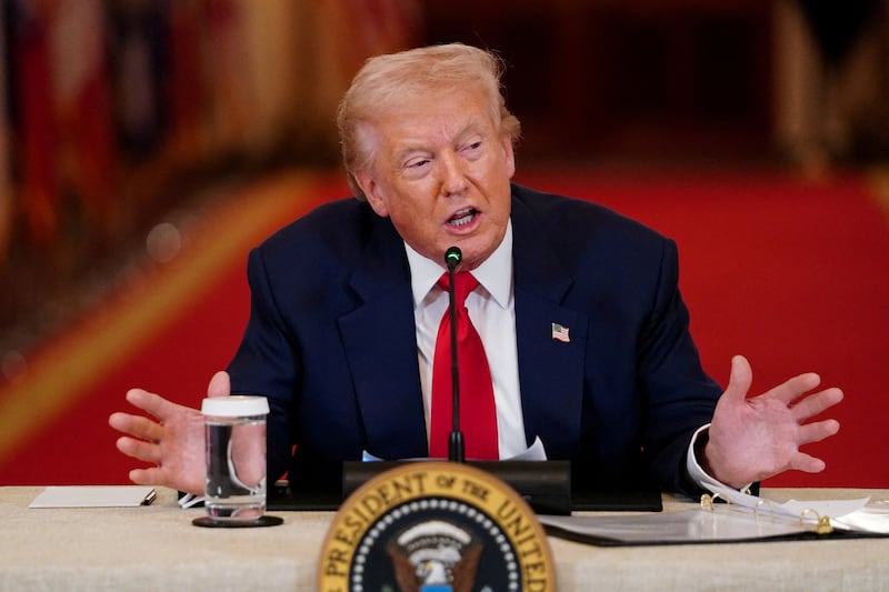 Trump has already put his name on the Kennedy Center and the U.S. Institute of Peace, and seems hungry for more attention.