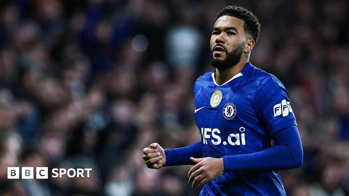 Reece James in action for Chelsea