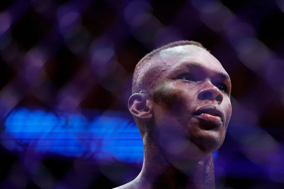 Former two-time UFC middleweight champion Israel Adesanya (Getty)
