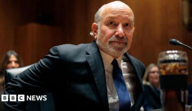 US  Secretary of Commerce Howard Lutnick wears a suit while arriving to testify during a Senate Appropriations Subcommittee on Commerce, Justice, Science, and Related Agencies hearing on February 10, 2026.