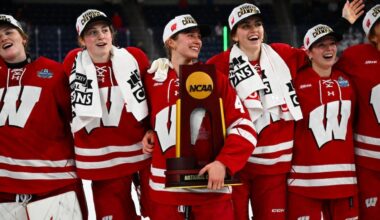 Wisconsin wins 2026 NC women's hockey championship for second straight year