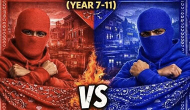 Man and boy arrested after viral 'school wars' videos encourage teens from rival schools to attack each other with knives