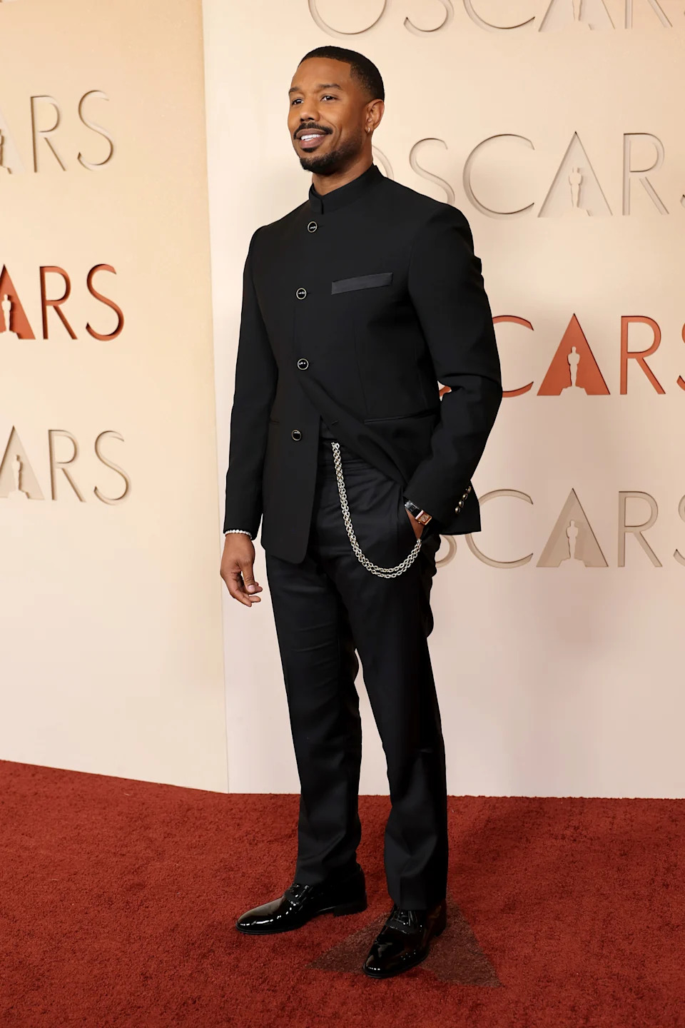 Michael B. Jordan in Louis Vuitton.