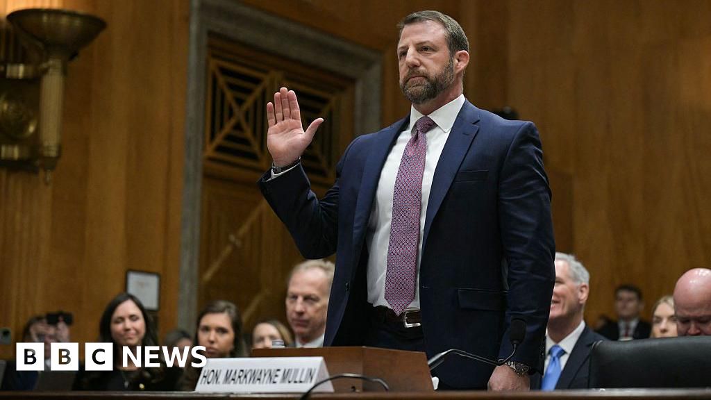 US Senate confirms Markwayne Mullin as homeland security chief - BBC