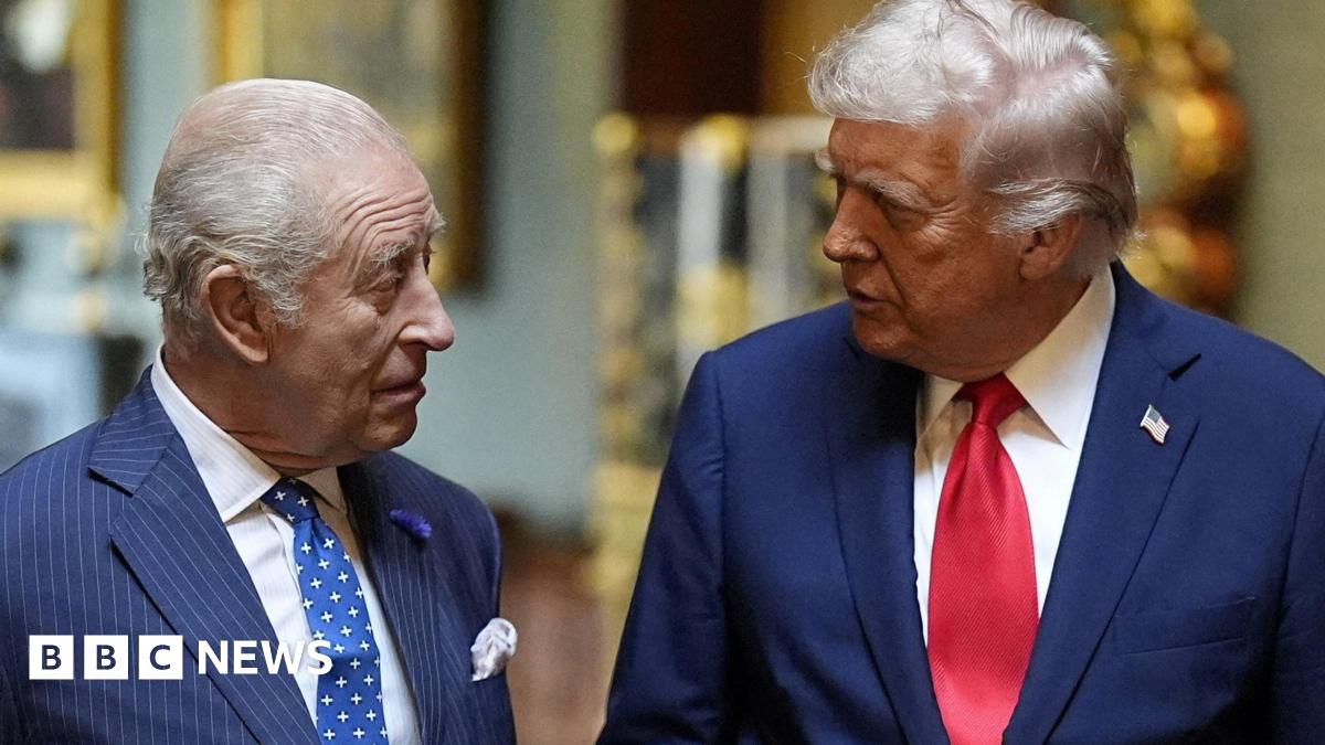 State banquet for US state visit in September 2025 in Windsor Castle