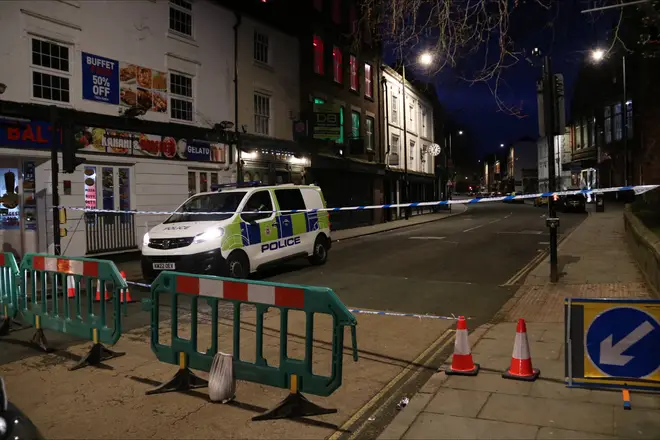 The driver, a man in his 30s, was arrested and is in police custody