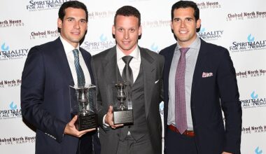 Jurors have left the court room to deliberate in the sex trafficking trial of the Alexander brothers (left to right: Oren, Tal, Alon)