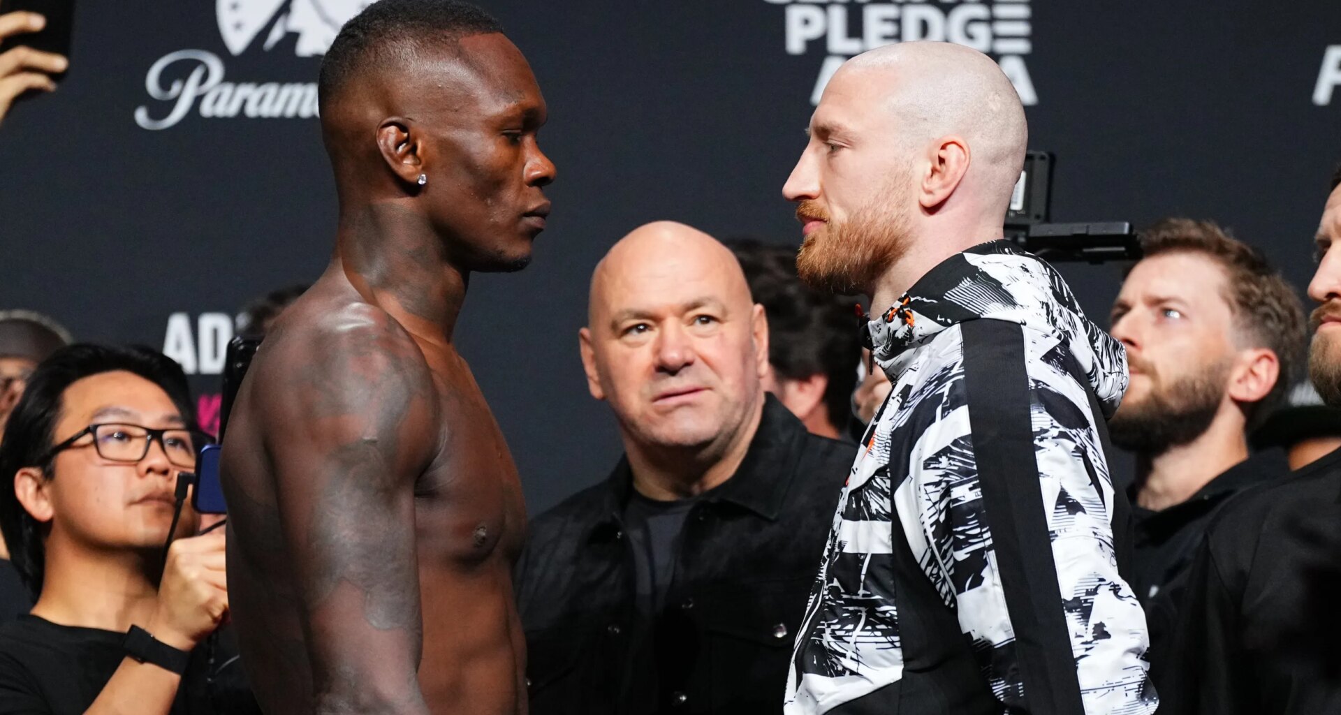Israel Adesanya vs. Joe Pyfer results of every fight
