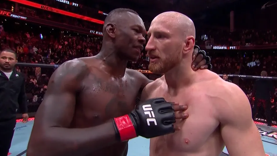 Fighters react to Israel Adesanya's loss to Joe Pyfer at UFC Seattle