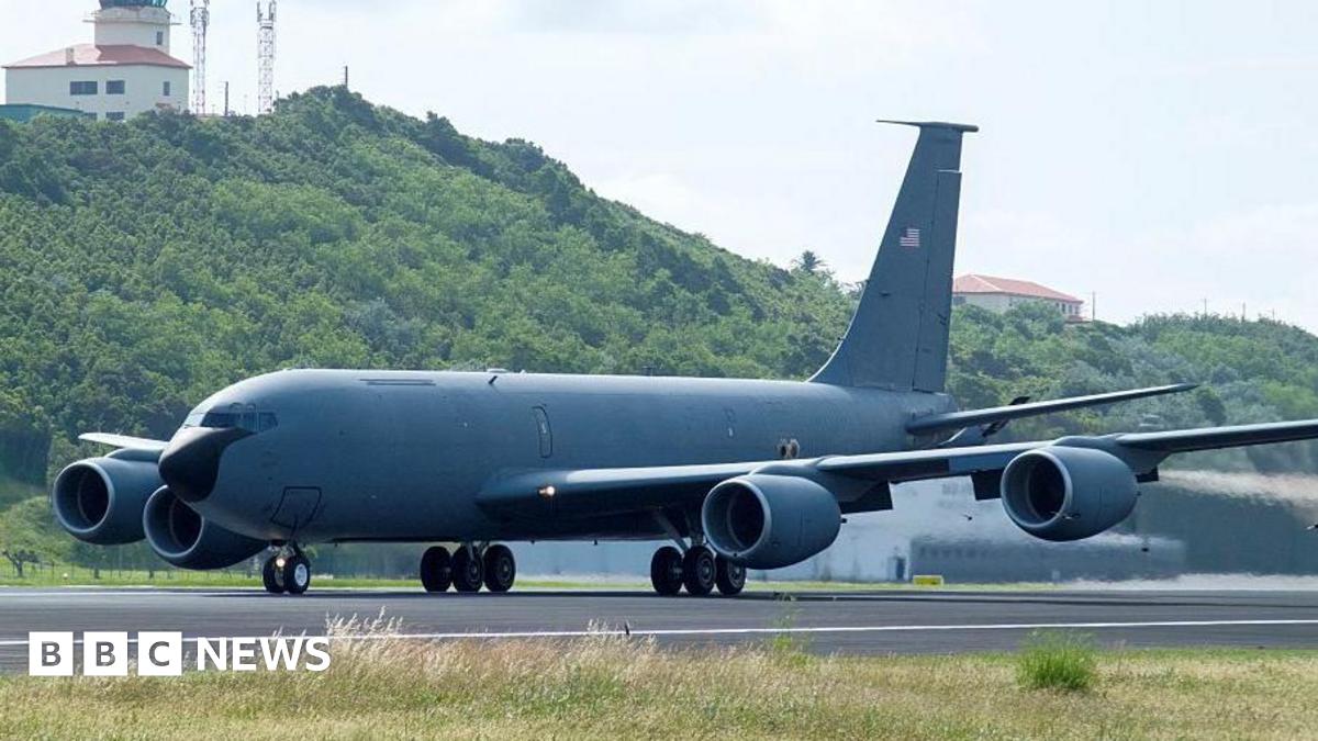 Israel says Iran firing new missiles as US refuelling plane crashes in Iraq - follow live