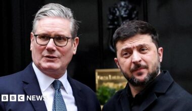 Zelensky to visit Starmer to sign new Ukraine-UK defence pact