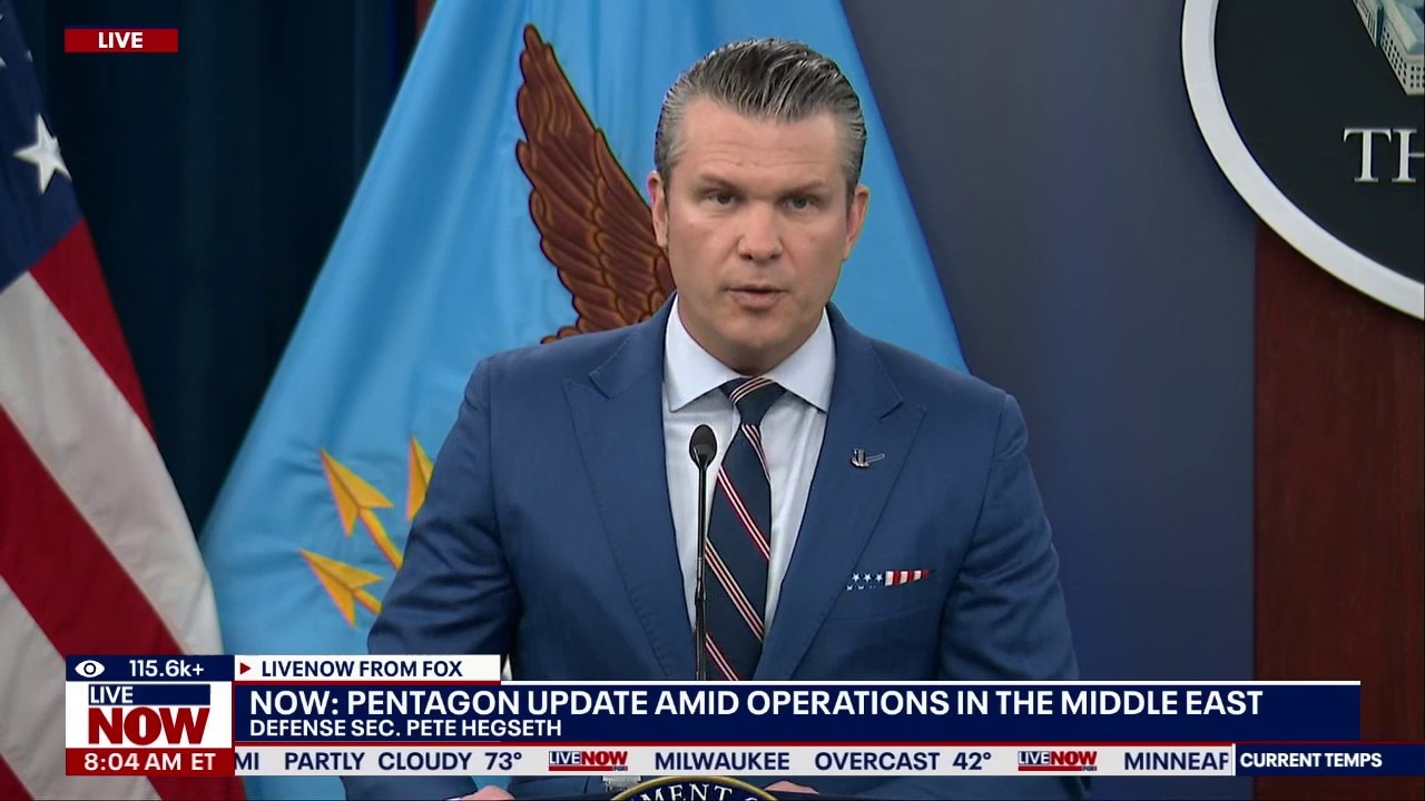 Hegseth vows intense day of strikes on Iran