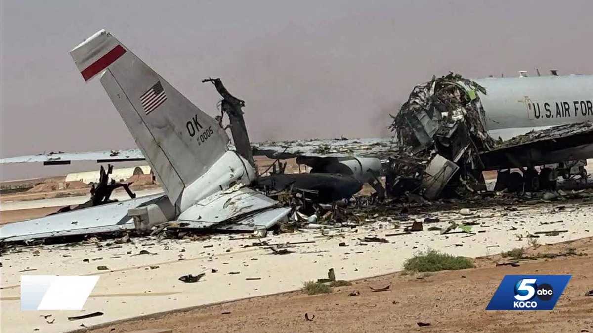 AWACS from Tinker Air Force Base damaged in Iran strike