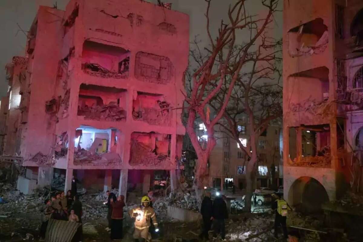 Dozens hurt in missile strike on southern Israeli city