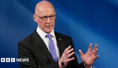 First Minister John Swinney s