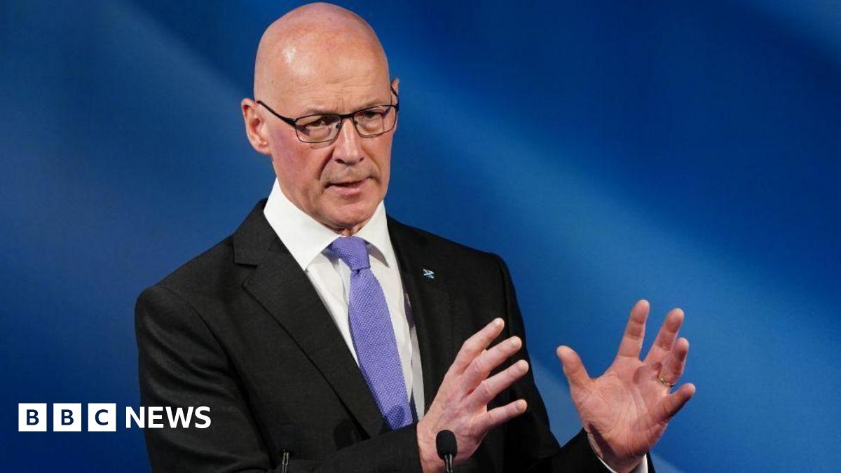 First Minister John Swinney s