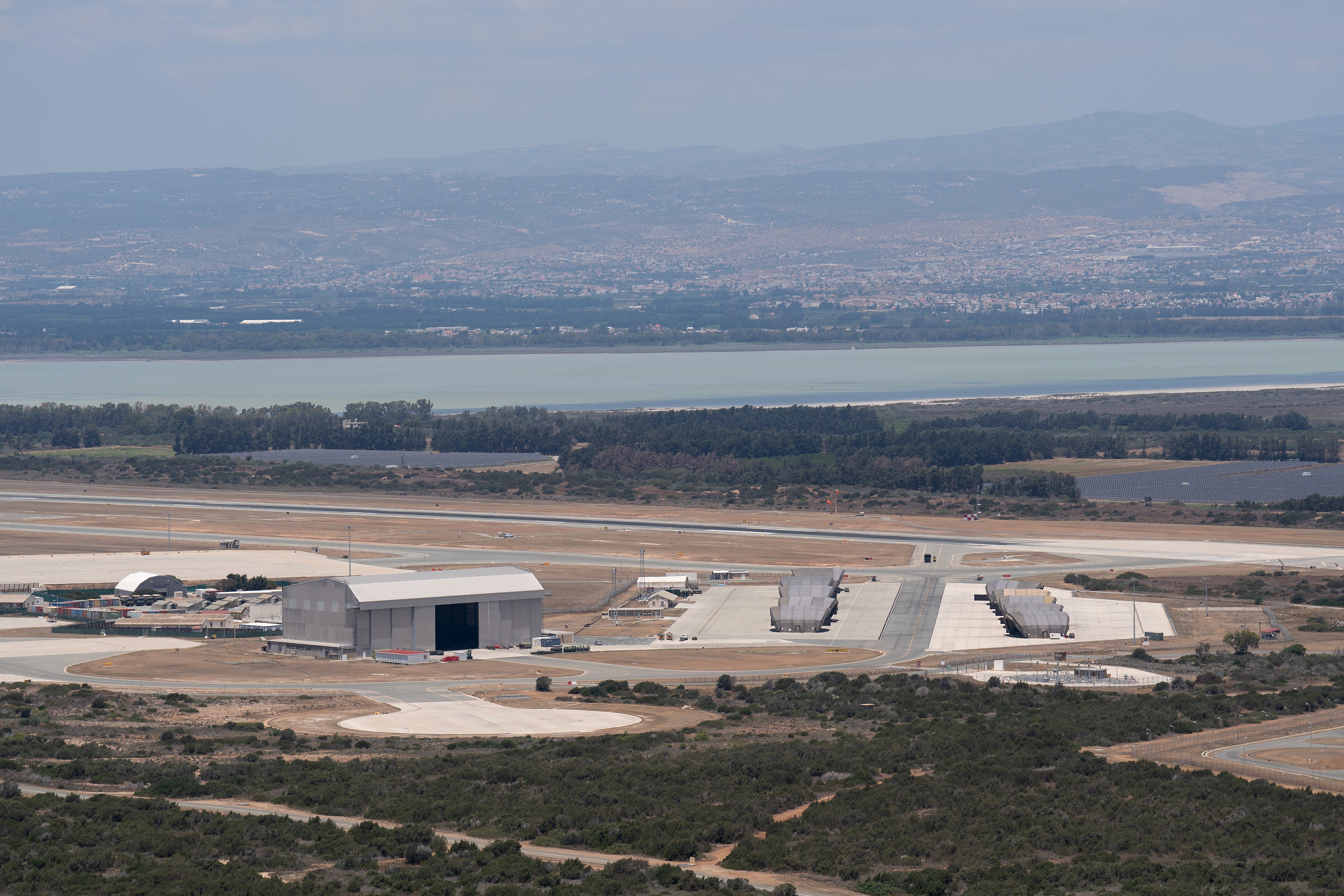 RAF Akrotiri in Cyprus was targeted by a drone strike last weekend