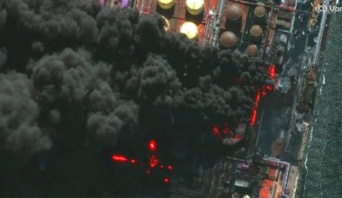 Key Russian Oil Terminal Hit Again By Drones; Zelenskyy Threatens More Strikes On Russia Facilities