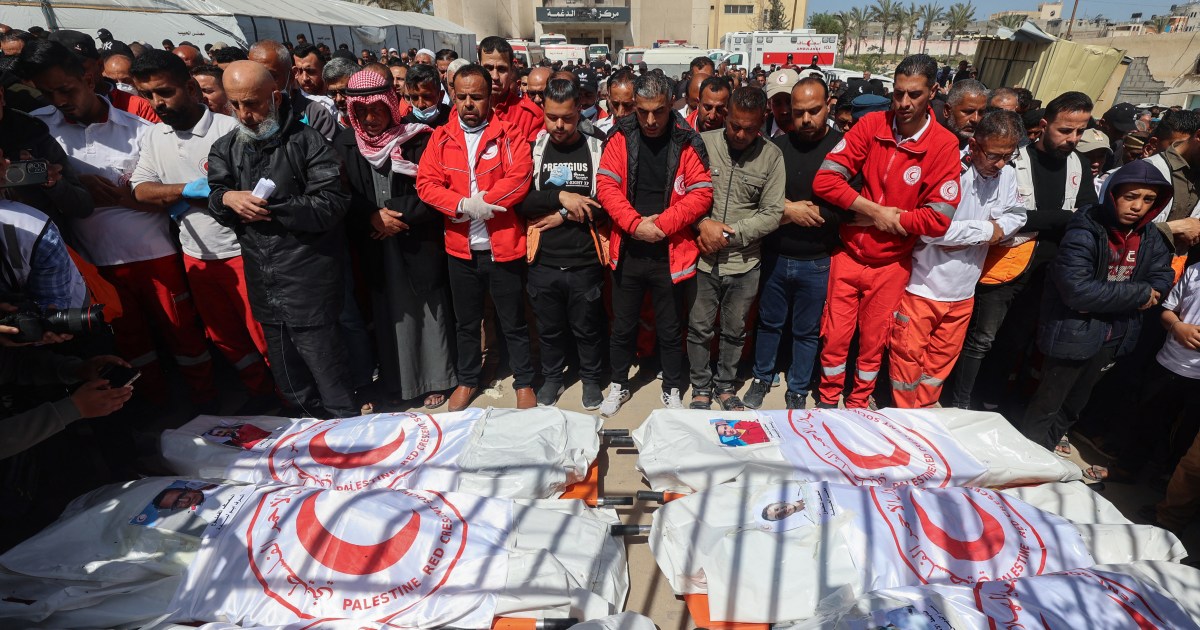 We dug up medics in Gaza. A year later, international law remains buried | Israel-Palestine conflict