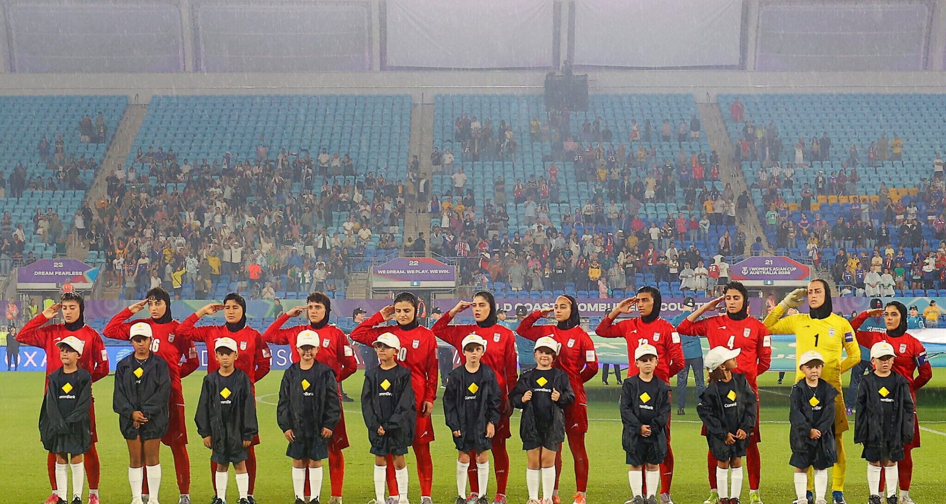 Three more members of Iran's national soccer team leave asylum in Australia